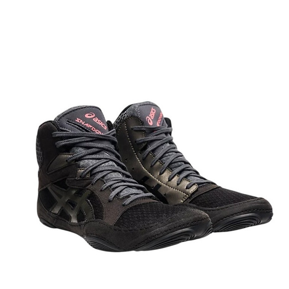 Asics Mens SnapDown 3 Wrestling Shoes US 10.5 M EU 43.5 Black Gunmetal NIB - Picture 1 of 12